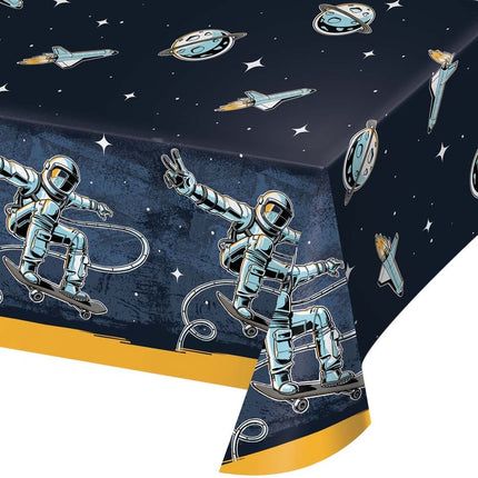 Space Party Tafelkleed 2,59m van Creative Converting koop je bij Partywinkel