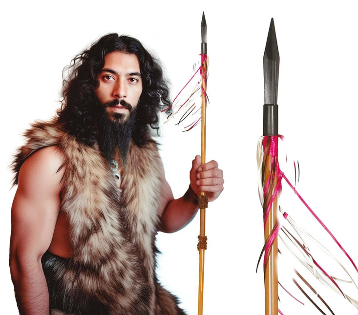 Speer Bruin 1,2m van Fiestas Guirca koop je bij Partywinkel