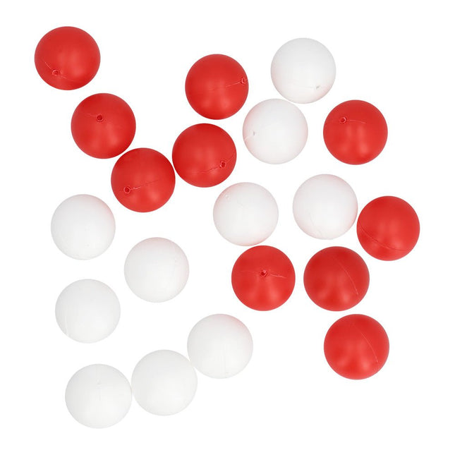 Basketbal Spel Rood Wit Hoofdband 21 delig van Boland koop je bij Partywinkel