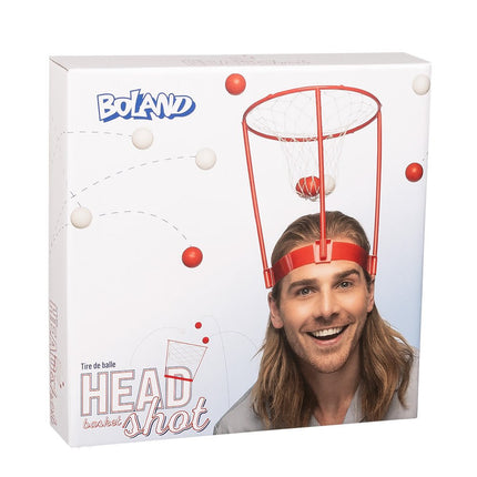 Basketbal Spel Rood Wit Hoofdband 21 delig van Boland koop je bij Partywinkel