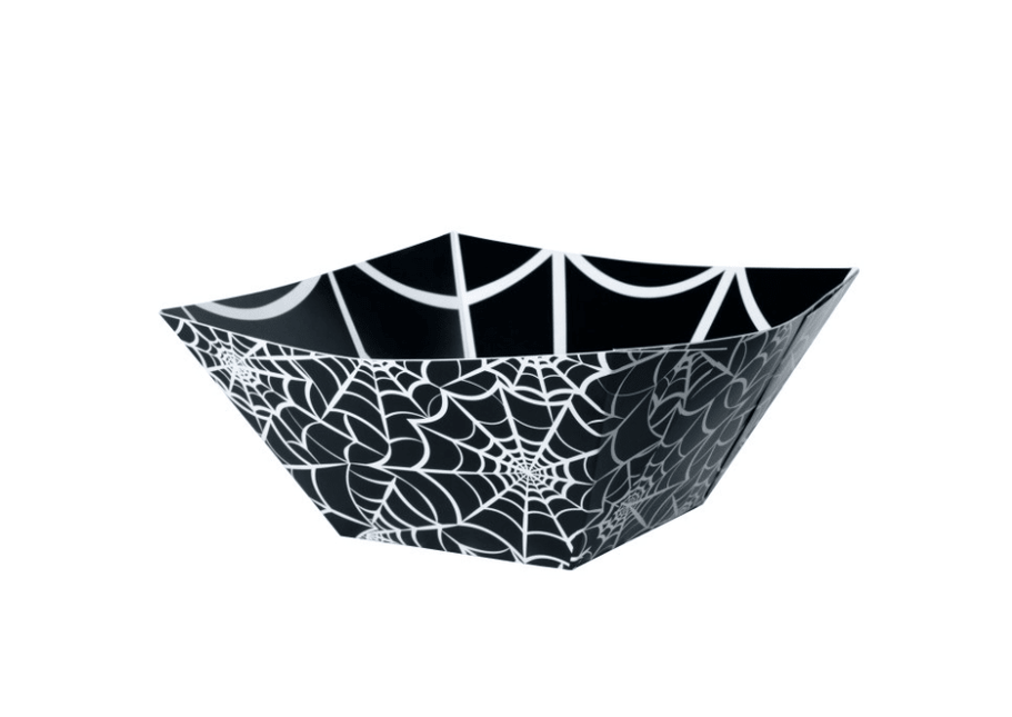 SPIDER WEB PPR SQ BOWL van Unique koop je bij Partywinkel