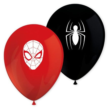 Spiderman Ballonnen 28cm 8st van Procos koop je bij Partywinkel