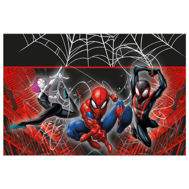 Spiderman Tafelkleed Plastic 1,8m van Procos koop je bij Partywinkel