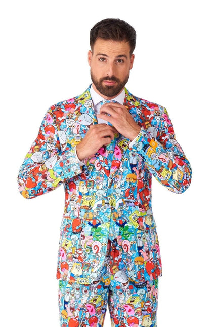 SpongeBob Frenzy Pak Heren OppoSuits van OppoSuits koop je bij Partywinkel