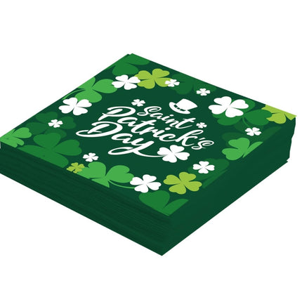 St. Patrick'S Day Servetten 33cm 12st van Fiestas Guirca koop je bij Partywinkel
