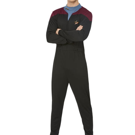 Star Trek Voyager Command Uniform Heren van Smiffys koop je bij Partywinkel