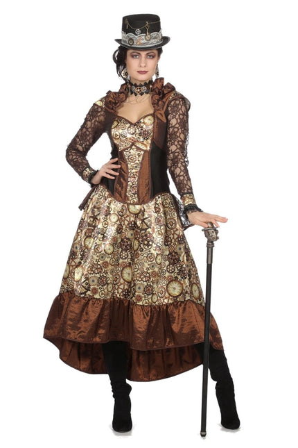 Rok zwart steampunk | Steampunk Winkel Rok zwart steampunk | Steampunk Winkel