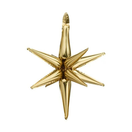 Ster Ballon Goud 70cm van Partydeco koop je bij Partywinkel