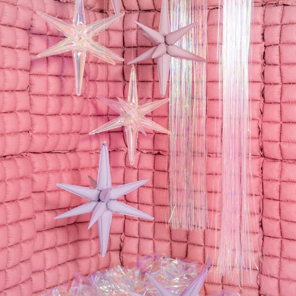 Ster Ballon Roze Ster 70cm van Partydeco koop je bij Partywinkel