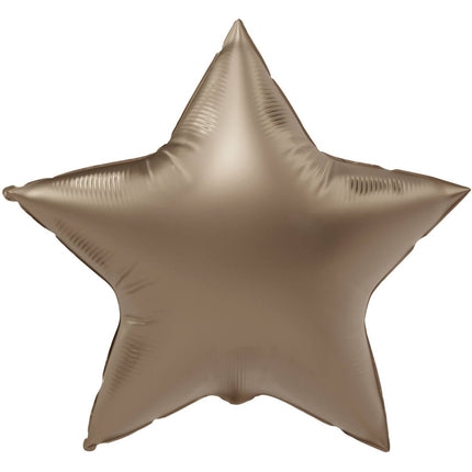 Ster Helium Ballon Goud Leeg 45cm van Folat koop je bij Partywinkel