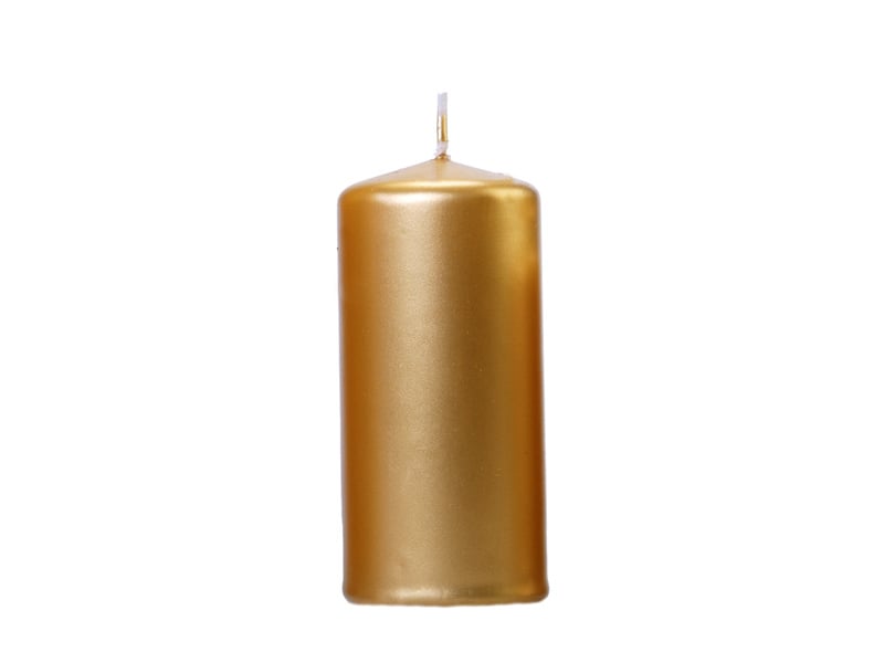 Stompkaars Goud Metallic 12cm 6st van Partydeco koop je bij Partywinkel