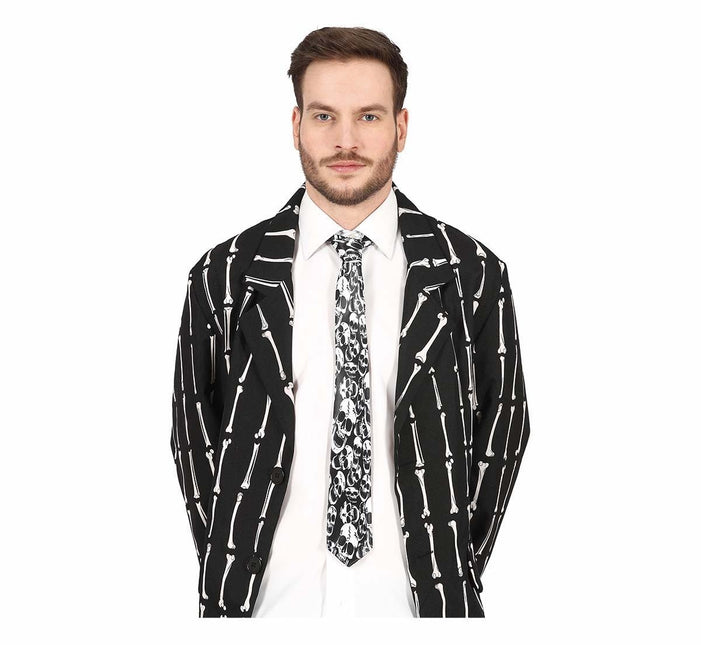 Stropdas Doodshoofden van Fiestas Guirca koop je bij Partywinkel