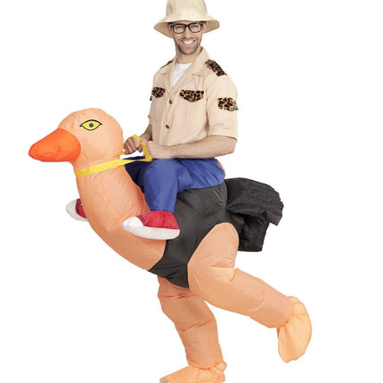 Struisvogelpak Carry Me van Widmann koop je bij Partywinkel