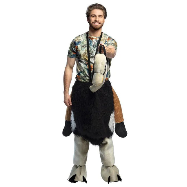 Struisvogelpak Heren Carry Me van Boland koop je bij Partywinkel