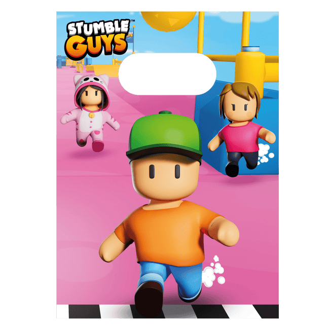 Stumble Guys Uitdeelzakjes 4st van Procos koop je bij Partywinkel