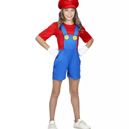 Super Mario Pak Blauw Rood Kind van Widmann koop je bij Partywinkel