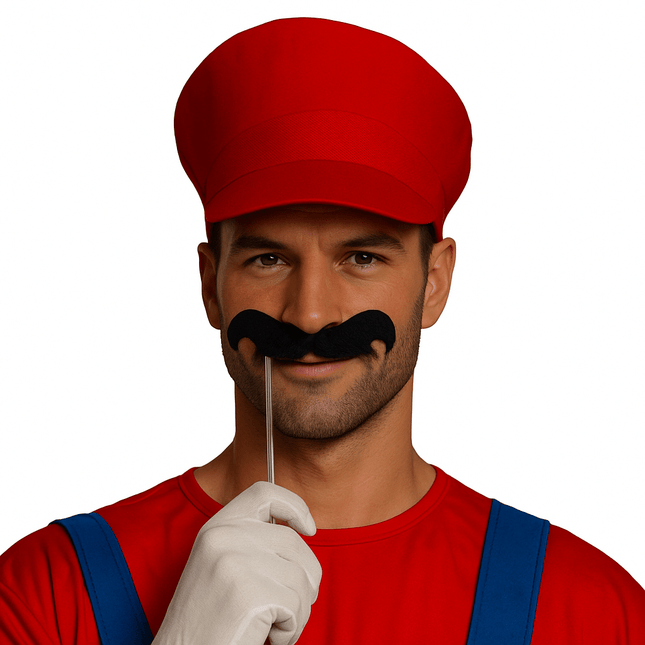 Super Mario Pak Rood Blauw Heren van PartyXclusive koop je bij Partywinkel