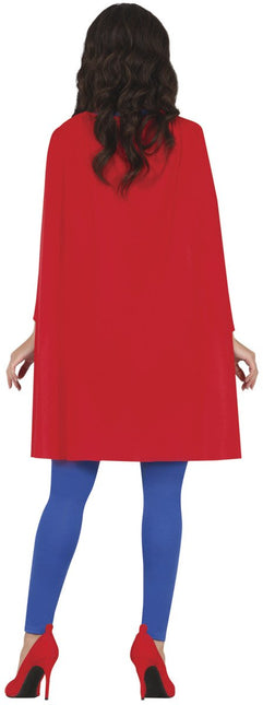 Supergirl Kostuum Blauw Dames van Fiestas Guirca koop je bij Partywinkel