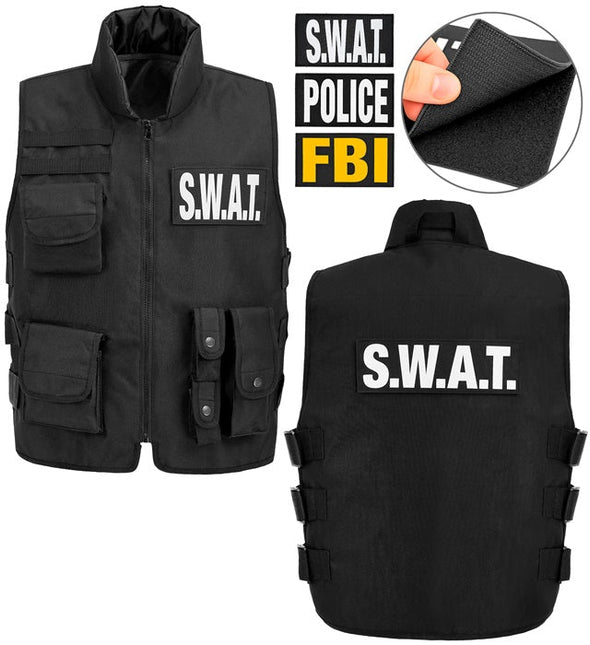 SWAT VEST FBI/POLITIE KIND van Widmann koop je bij Partywinkel