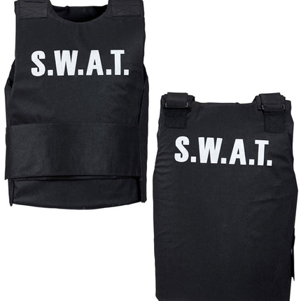 Swat Vest Zwart van Widmann koop je bij Partywinkel