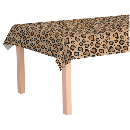 Tafelkleed - Leopard (Safari)