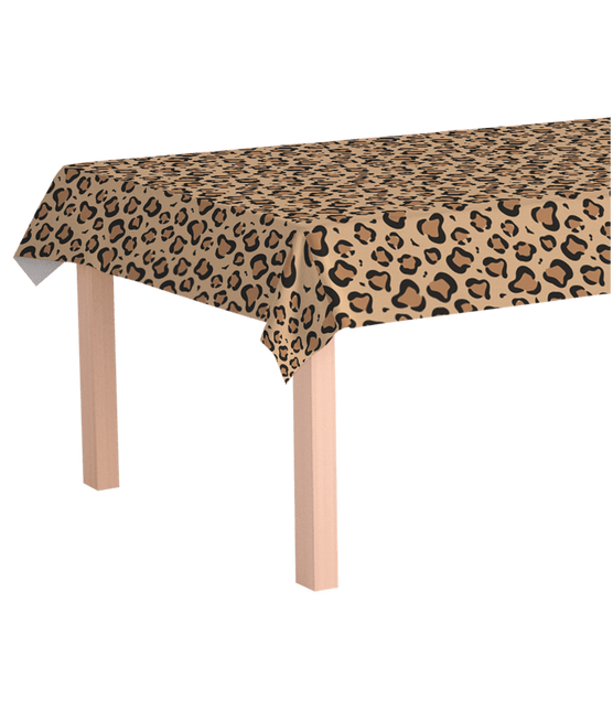 Tafelkleed - Leopard (Safari) van Paper Dreams koop je bij Partywinkel