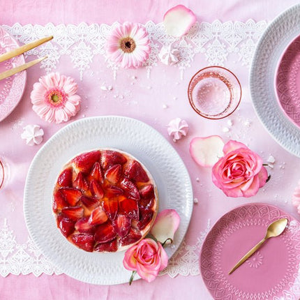 Tafelloper Kant Wit 45cm 9m van Partydeco koop je bij Partywinkel