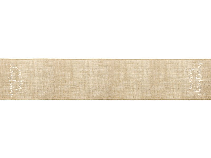 Tafelloper Merry Christmas 2,5m van Partydeco koop je bij Partywinkel