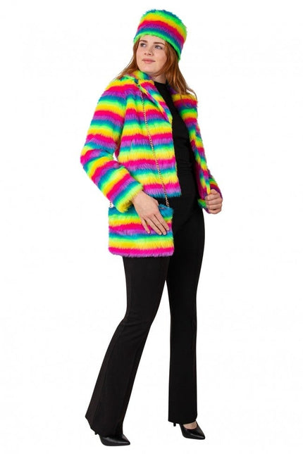 Tasje Pluche Regenboog Streep van PartyXplosion koop je bij Partywinkel
