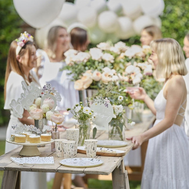 Team Bride Ballonnen 30cm 5st van Ginger Ray koop je bij Partywinkel
