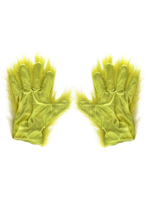 The Grinch Handschoenen Groen 2st van CHAKS koop je bij Partywinkel