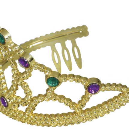 Tiara Goud Meisje Diamanten Kind van Fiestas Guirca koop je bij Partywinkel