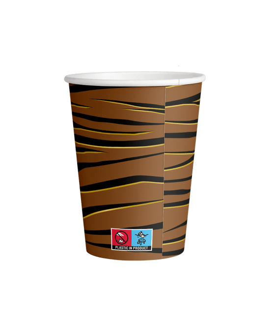 Tijger Bekers 250ml 8st van Paper Dreams koop je bij Partywinkel