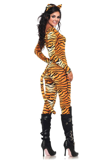 Tijger Catsuit Dames Leg Avenue van Leg Avenue koop je bij Partywinkel