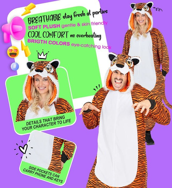 Tijger Pluche Kostuum van Widmann koop je bij Partywinkel