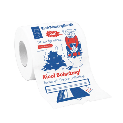 Toiletpapier Belasting van Paper Dreams koop je bij Partywinkel