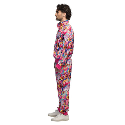 Trainingspak Dancing dude UV van Boland koop je bij Partywinkel