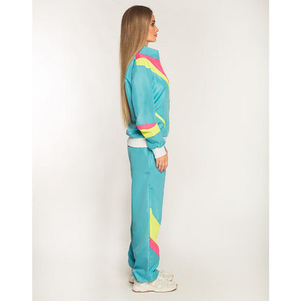 Trainingspak Fout Dames Blauw van Boland koop je bij Partywinkel