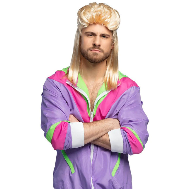 Trainingspak Fout Heren Paars van Boland koop je bij Partywinkel