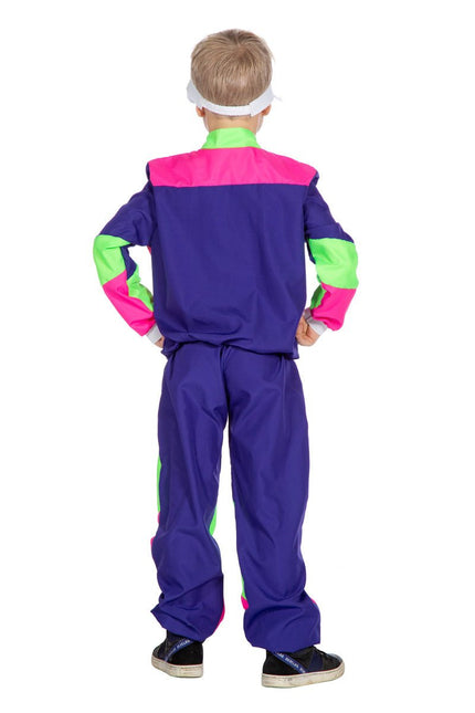 Trainingspak Jaren 80 Kind van Wilbers & Wilbers koop je bij Partywinkel