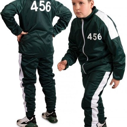 Trainingspak Koreaans Squid Spel Kind van PartyXplosion koop je bij Partywinkel