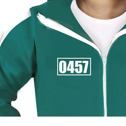 Trainingspak Met Cijfers Meisjes Groen 14/16 jaar van Fiestas Guirca koop je bij Partywinkel