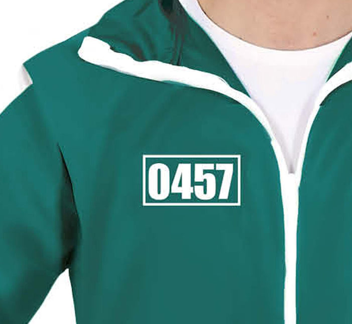 Trainingspak Squid Cijfers Heren Groen van Fiestas Guirca koop je bij Partywinkel