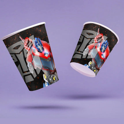 Transformers Bekers 250ml 8st