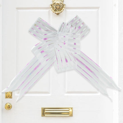 Strik Tule Lint 80cm 5st van Folat koop je bij Partywinkel