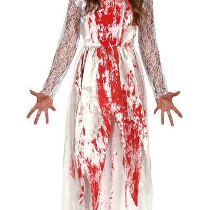 Trouwjurk Halloween Kostuum Dames Bebloed van Fiestas Guirca koop je bij Partywinkel