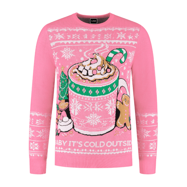 Trui Marshmallows Roze van Haus Huberts koop je bij Partywinkel