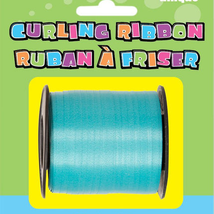 Turquoise Lint 91,4m van Unique koop je bij Partywinkel