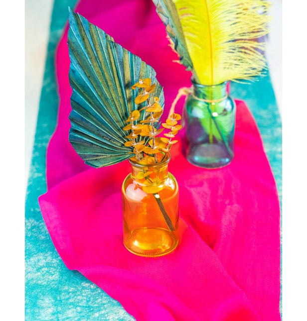 Turquoise Tafelloper 10m van CHAKS koop je bij Partywinkel