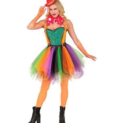 Tutu Paars/Groen/Oranje van Widmann koop je bij Partywinkel